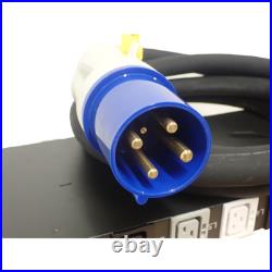 NEW HPE G2 P9Q60A 6xC19 3Ph 17.3kVA 48A 240V 1U Power Distribution Unit PDU