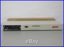 NEW (Lot of 2) APC AP9211 MasterSwitch Remote Switch Rack PDU, 15Cord, 8-Outlet