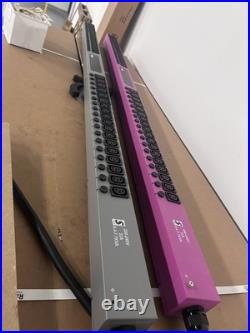 NEW Raritan PDU PX3 Rack Power Distribution Unit x2 violet and grey