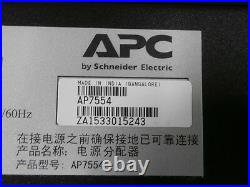 New 2 APC PDU Power Distribution Strip AP7554 & AP7553