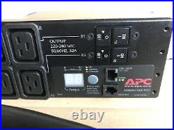 New APC AP7822 Metered Rack PDU 32A 230V 12x C13 & 4x C19