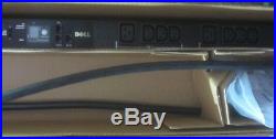 New Dell Metered LCD PDU 200V-240V 30A L6-30P with (20) C13, (6) C19