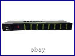 New Digital Loggers 120/208/240v Remote Reboot PDU 8x C13 Ethernet Power CONT