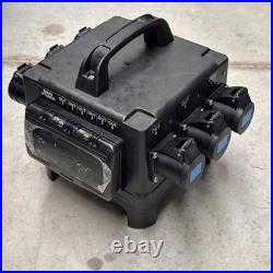 New Distribution Zone Power Distro Box 32Amp Rubber Box IP44 MCB/RCD 32A to 16A