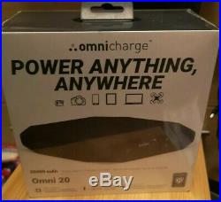 New Omnicharge OMNI 20 Portable Power Bank 20400MAH + Tips Surface Pro + MagSafe