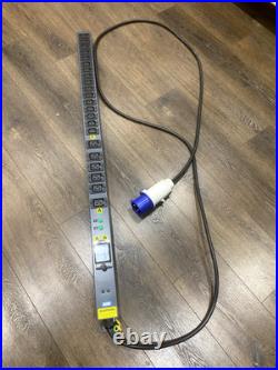 OLSON PDU 16x 10A IEC 60320 C13 / 6x 16A IEC 60320 C19 Circuit Breaker 32A Plug