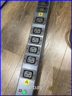 OLSON PDU 16x 10A IEC 60320 C13 / 6x 16A IEC 60320 C19 Circuit Breaker 32A Plug