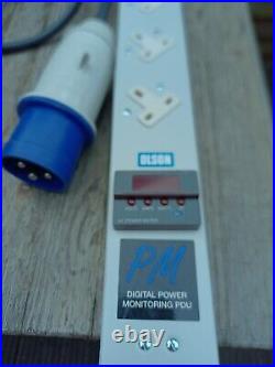 Olson 10 Way 13A Power Metered Sockets 32A Plug PDU