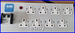 Olson 8 Way 13A DP Circuit Breaker Space Saving Box PDU in great condition Olson 8 Way 13A DP Circuit Breaker Space Saving Box PDU in great condition