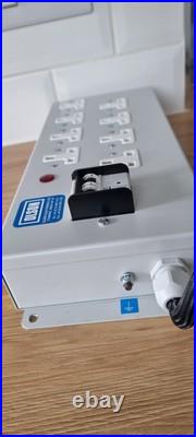 Olson 8 Way 13A DP Circuit Breaker Space Saving Box PDU in great condition Olson 8 Way 13A DP Circuit Breaker Space Saving Box PDU in great condition