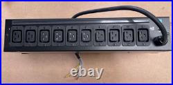 Olson PM3275/32 PDU 10 Way 10A IEC60320 C19 Sockets SP 19 2U Circuit Breakers Olson PM3275/32 PDU 10 Way 10A IEC60320 C19 Sockets SP 19 2U Circuit Breakers