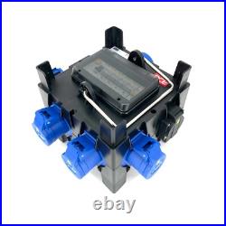 PCE IMST Power Distribution Box 32A 240V Single Phase Event Distro IP44 RCBO/MCB PCE IMST Power Distribution Box 32A 240V Single Phase Event Distro IP44 RCBO/MCB