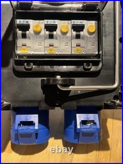 PCE IMST Power Distribution Box 32A 415V Three Phase Event Distro IP44 RCBO