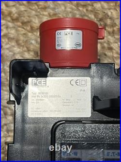 PCE IMST Power Distribution Box 32A 415V Three Phase Event Distro IP44 RCBO