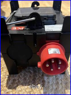 PCE IMST Power Distribution Box 32A 415V Three Phase Event Distro IP44 RCBO