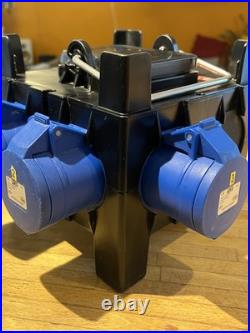 PCE IMST Power Distribution Box 32A 415V Three Phase Event Distro IP44 RCBO