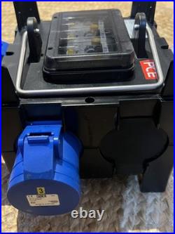 PCE IMST Power Distribution Box 32A 415V Three Phase Event Distro IP44 RCBO