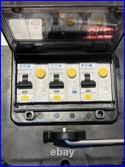 PCE IMST Power Distribution Box 32A 415V Three Phase Event Distro IP44 RCBO