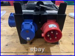 PCE IMST Power Distribution Box 32Amp 400V 5 Pin 3 Phase IP44 Distro RCBO