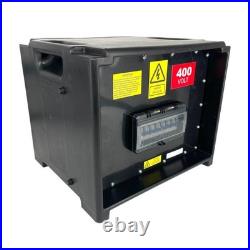 PCE MERZ A807 Power Distribution Box 125Amp 400V 3 Phase IP44 Distro 63A MCBs