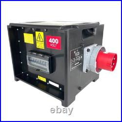 PCE MERZ A807 Power Distribution Box 125Amp 400V 3 Phase IP44 Distro 63A MCBs