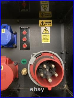 PCE MERZ Power Distribution Box 63Amp 400V 5 Pin 3 Phase IP44 Distro RCBO