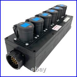 PCE STEYR Power Distribution Box Socapex 16A 240V Single Phase Event Distro IP44