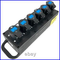 PCE STEYR Power Distribution Box Socapex 16A 240V Single Phase Event Distro IP44