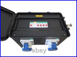 PHLTD Power Distribution Box 32Amp to 4x16Amp 230V Single Phase IP65 Distro RCBO