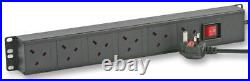 POWERDATA TECHNOLOGIES 6-Way Vertical 19 Cabinet UK PDU