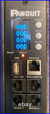 Panduit P36E09M 3 Phase 415V Switched Monitored Rack PDU with 12m RTB Warranty