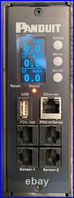 Panduit P36E09M 3 Phase 415V Switched Monitored Rack PDU with 12m RTB Warranty