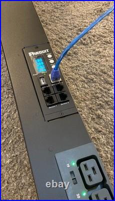 Panduit P36E09M 3 Phase 415V Switched Monitored Rack PDU with 12m RTB Warranty