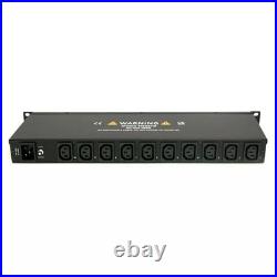 Penn E 1U Type G 13A 10-Channel Power Distribution Unit (UK)