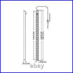 Penn Elcom 20 Way Vertical Rack Power Distribution Unit PDU-UK-20B