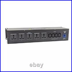 Penn Elcom 2U 20 Amp Rack Mount PDU with Power Monitoring and Overload Protec Penn Elcom 2U 20 Amp Rack Mount PDU with Power Monitoring and Overload Protec