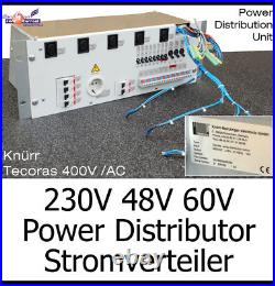 Power Distribution 48V 60V PDU with Fuses ABB for UPS DSL