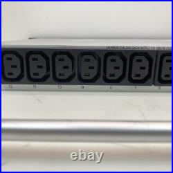 Professional PDU Ethernet Serial GPI TSL MDU12-16A 12x IEC C13 PowerCON 1U Rack
