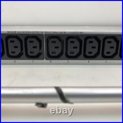 Professional PDU Ethernet Serial GPI TSL MDU12-16A 12x IEC C13 PowerCON 1U Rack