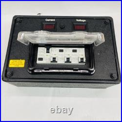 Professional RCBO Power Box Siemens 3-Way Volt Amps Meters Industrial Professional RCBO Power Box Siemens 3-Way Volt Amps Meters Industrial