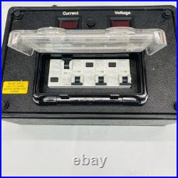 Professional RCBO Power Box Siemens 3-Way Volt Amps Meters Industrial Professional RCBO Power Box Siemens 3-Way Volt Amps Meters Industrial