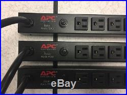 QTY (12) APC PDU's AP9551 20A / 120V 14 Standard Outlets TESTED