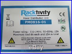 Racktivity Power distribution EnergySwitch Smart PDUS PM0816-01