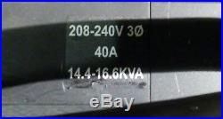 Raritan PDU, 40A, 208V 3Ph, 60 Hz, metered