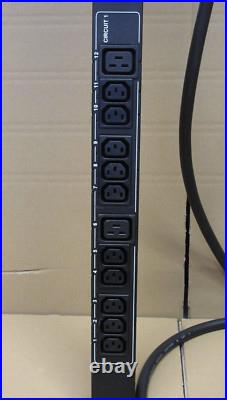 Raritan PX2-2493 1PH 230V 32A 24x C13 4x C19 Oulets 0U Rack Metered Switched PDU Raritan PX2-2493 1PH 230V 32A 24x C13 4x C19 Oulets 0U Rack Metered Switched PDU