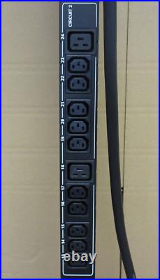 Raritan PX2-2493 1PH 230V 32A 24x C13 4x C19 Oulets 0U Rack Metered Switched PDU Raritan PX2-2493 1PH 230V 32A 24x C13 4x C19 Oulets 0U Rack Metered Switched PDU