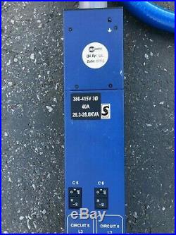 Raritan PX2-4961YU K2 Rack PDU 0U 415V 3Phase 40A 28.8kVA 48x C13, 6x C19 (Blue)