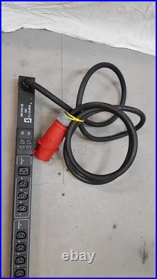 Raritan PX2-5530 3-Phase 0U vertical PDU 21x IEC C-13 3 x IEC C-19 400V AC 32A