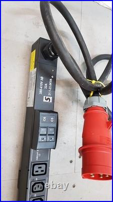 Raritan PX2-5530 3-Phase 0U vertical PDU 21x IEC C-13 3 x IEC C-19 400V AC 32A