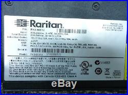 Raritan PX3-5551V 17.3kVA 208V 24x Outlets 12xC13 12xC19 Rack PDU